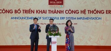 Lễ công bố triển khai thành công hệ thống ERP cho Tập đoàn Hoa Sen (Hoa Sen Group)