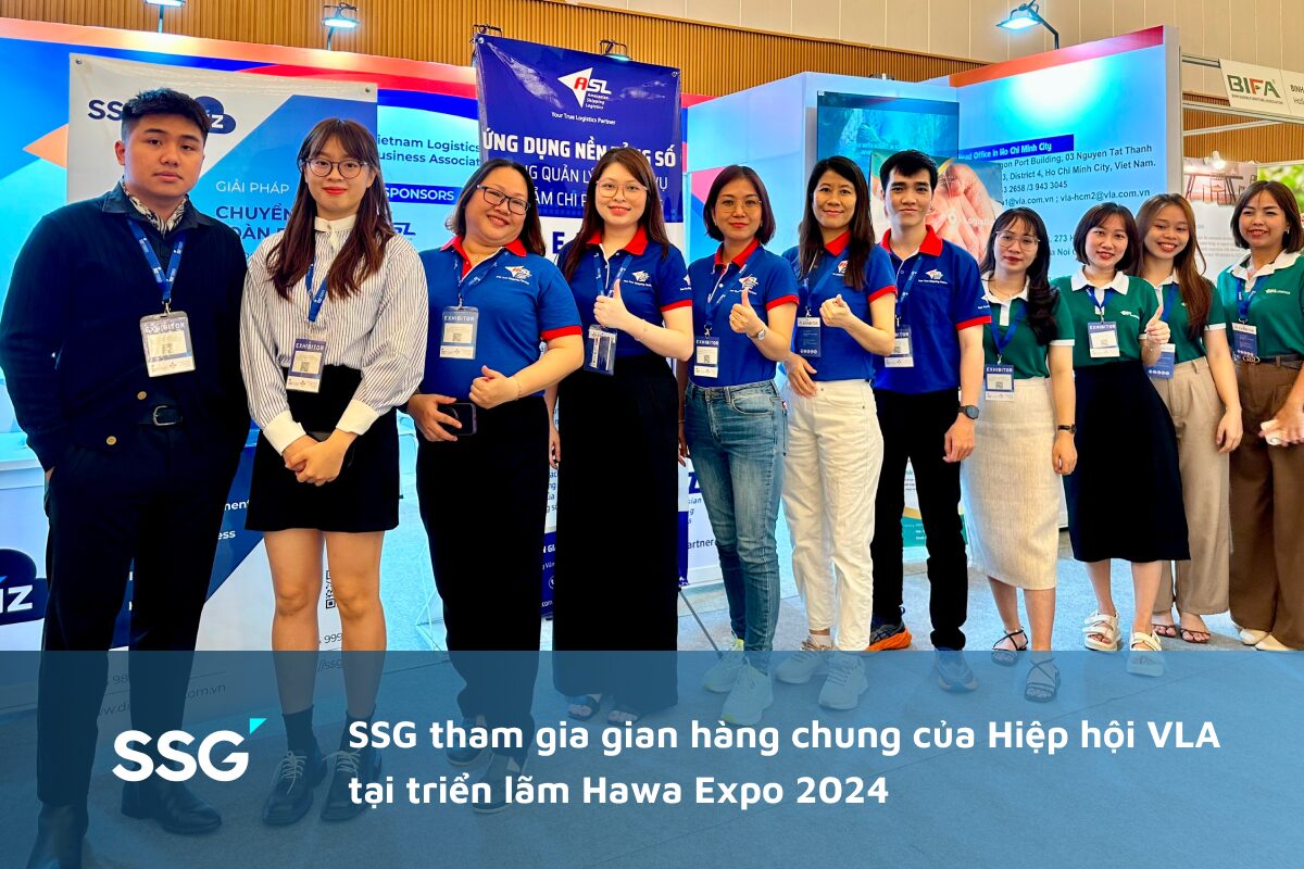 SSG VÀ DBIZ tham gia gian hàng chung của Hiệp hội VLA tại Triển lãm HAWA EXPO 2024